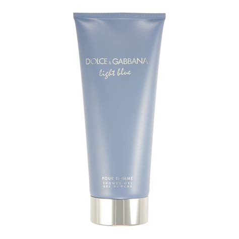 dolce gabbana light blue shower gel men